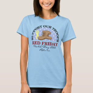 Support Red Friday (Until They All Return) T-Shirt