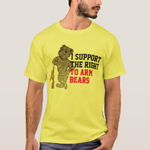 Support Right To Bear Arms funny shirts