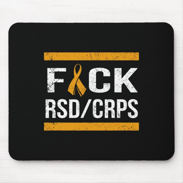 SUPPORT RSDCRPS AWARENESS T SHIRT MOUSE MAT (Front)