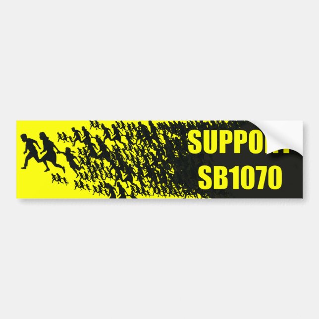 Support SB1070 - Support Arizona Bumper Sticker (Front)