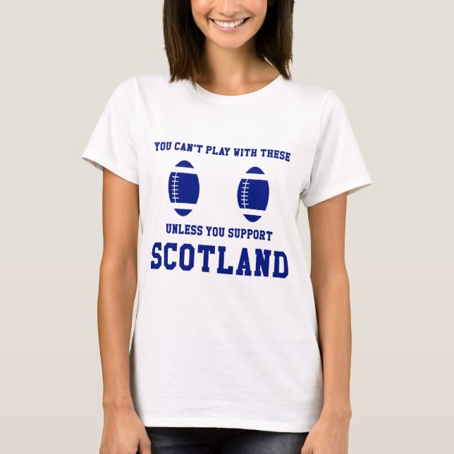 Support Scotland Rugby T Shirt (Front)