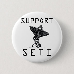Support SETI 6 Cm Round Badge