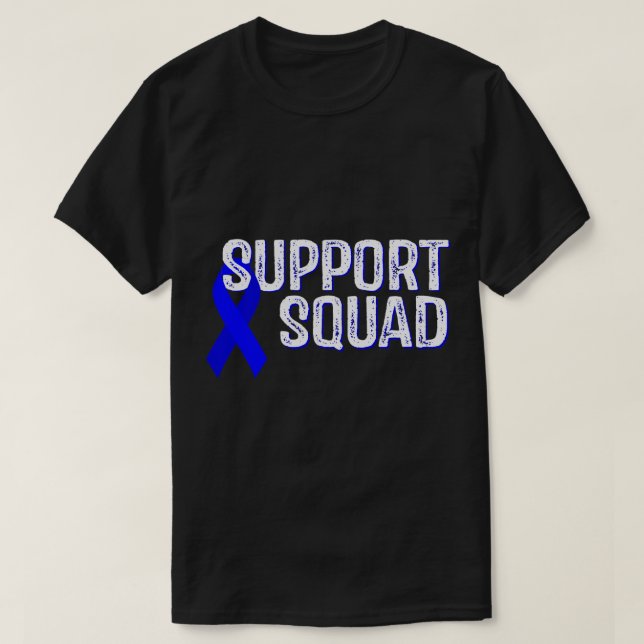 Support Squad ALS Awareness T-Shirt (Design Front)