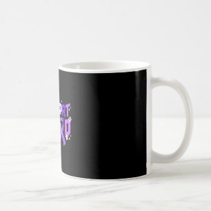 Support squad alzheimers awareness end purple coffee mug