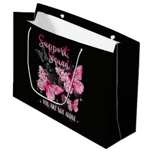 Support Squad Breast Cancer Awareness Large Gift Bag