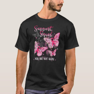 Support Squad Breast Cancer Awareness Pink Ribbon T-Shirt