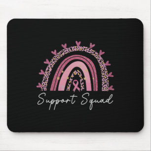Support Squad Breast Cancer Awareness Survivor Pin Mouse Mat