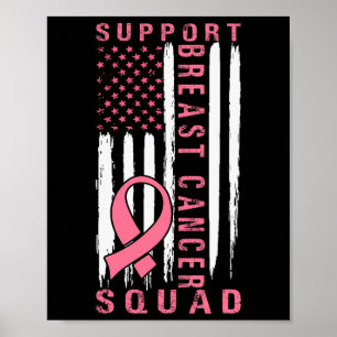 Support Squad Breast Cancer – Pink Support Squad Poster