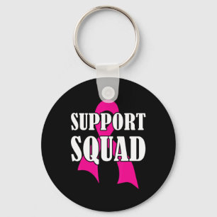 Support Squad Breast Cancer - Support Squad  Key Ring