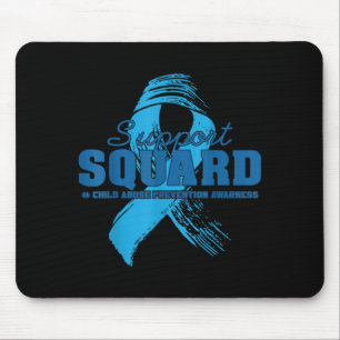 Support Squad Child Abuse Prevention Awareness Mouse Mat