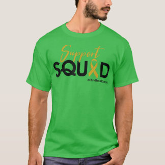 Support Squad - Childhood Cancer Awareness 3597 T-Shirt