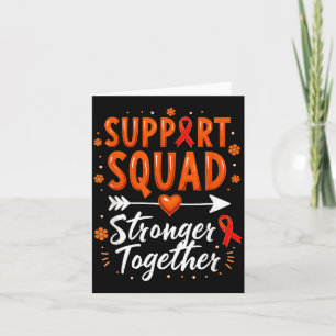 Support Squad Chronic Myeloid Leukaemia Awareness Card