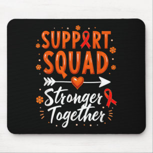 Support Squad Chronic Myeloid Leukaemia Awareness Mouse Mat