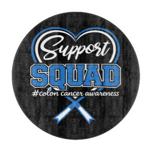 Support Squad Colon Cutting Board