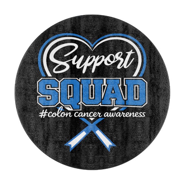 Support Squad Colon Cutting Board (Front)