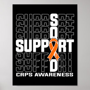 Support Squad Crps Awareness  Poster