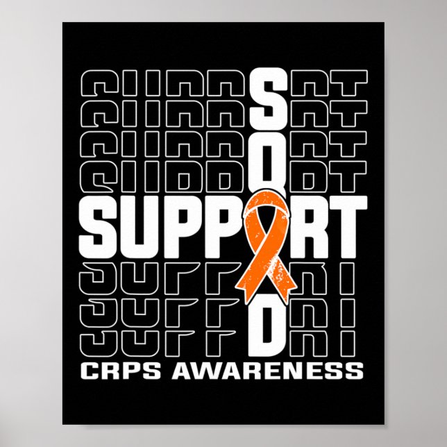Support Squad Crps Awareness  Poster (Front)