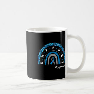 Support Squad Diabetes Rainbow T1d T2d Warrior Coffee Mug