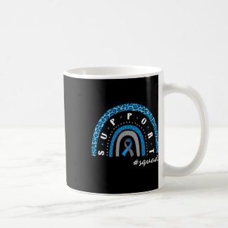 Support Squad Diabetes Rainbow T1d T2d Warrior Coffee Mug