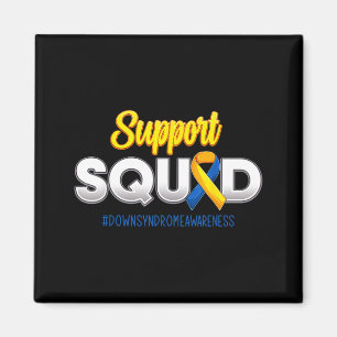 Support Squad Downs Syndrome Awareness T21 Hope Magnet