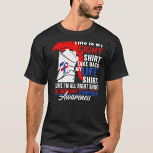 Support Squad Figh I Lung Disease Pulmonary Fibros T-Shirt