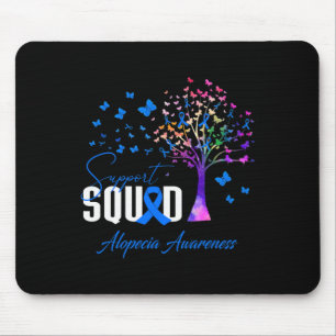 Support Squad For Alopecia Awareness Mouse Mat