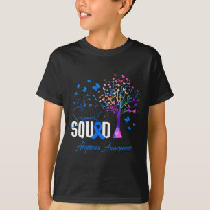 Support Squad For Alopecia Awareness T-Shirt