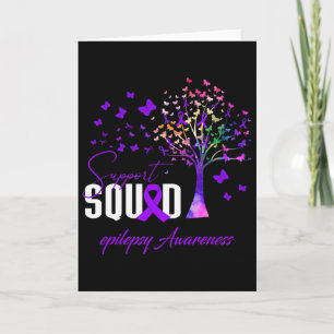 Support Squad For Epilepsy Awareness  Card