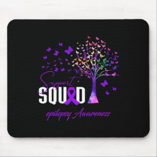 Support Squad For Epilepsy Awareness Mouse Mat