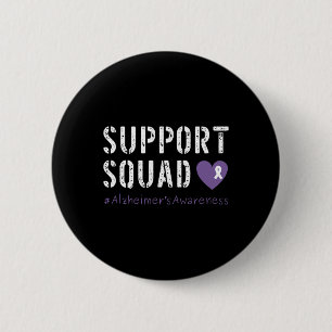 Support Squad Heimer's Awareness 6 Cm Round Badge