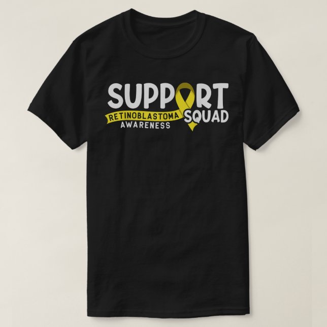 Support Squad I Childhood Retina Cancer I Retinobl T-Shirt (Design Front)