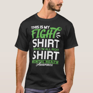 Support Squad I Figh I Depression & Mental Health  T-Shirt