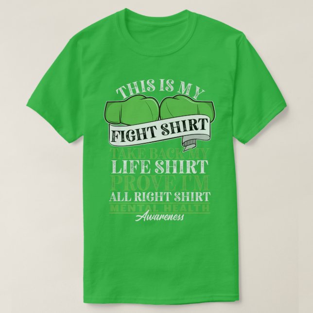 Support Squad I Fight Shirt I Depression & Mental  (Design Front)