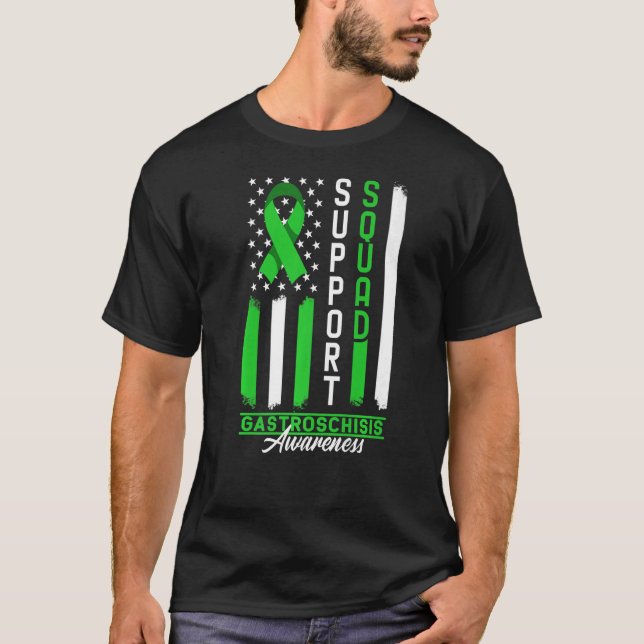 Support Squad I Intestines Birth Defect I Gastrosc T-Shirt (Front)