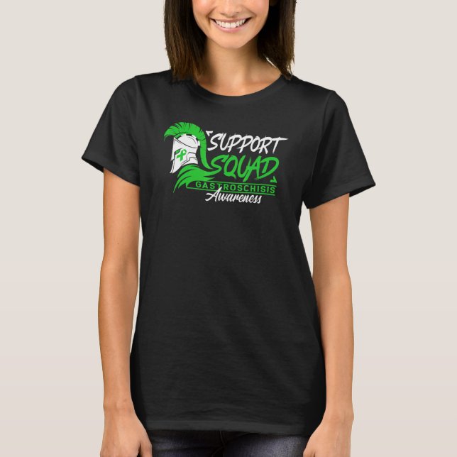 Support Squad I Intestines Birth Defect I Gastrosc T-Shirt (Front)