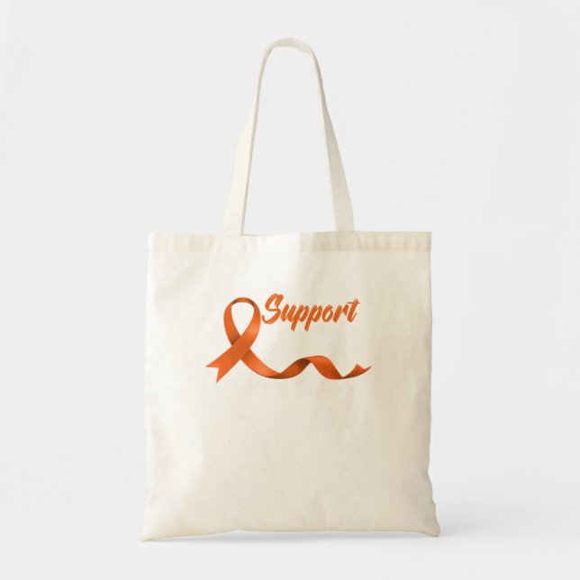 Support Squad Kidney Cancer Awareness Gift  Tote Bag (Front)
