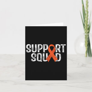 Support Squad Leukaemia Awareness 2  Card