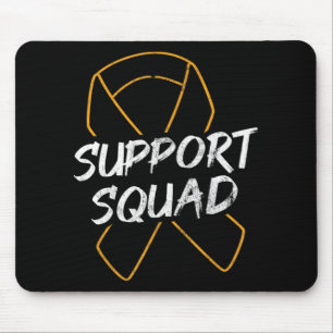 Support Squad Leukemia Cancer Leukemia Awareness R Mouse Mat