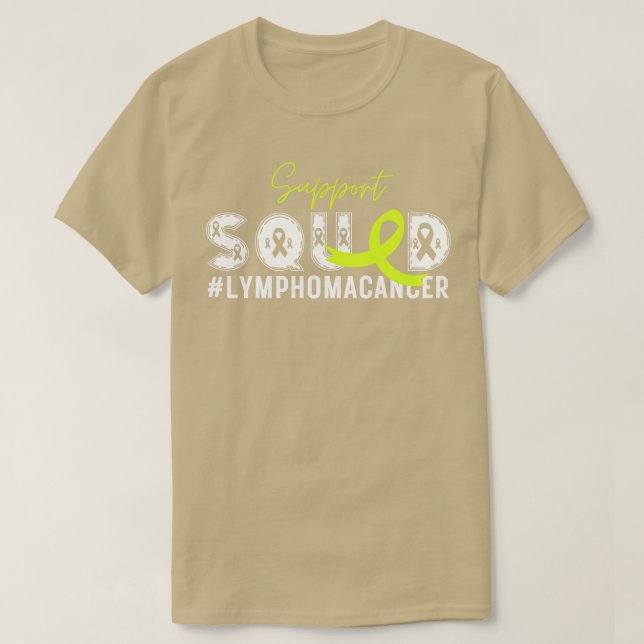 Support Squad Lymphoma 21 T-Shirt (Design Front)