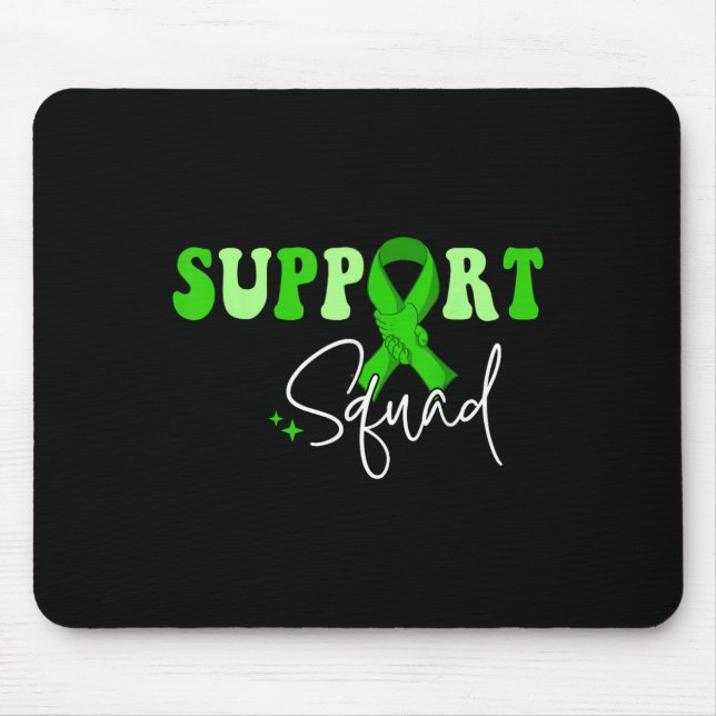 Support Squad Mental Health Awareness  Mouse Mat (Front)