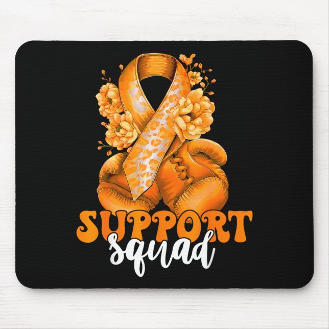 Support Squad Multiple Sclerosis Awareness Boxing  Mouse Mat (Front)