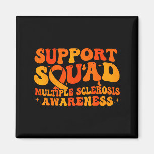 Support squad multiple sclerosis awareness ms magnet