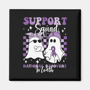 Support Squad National Recovery Month Addiction Re Magnet