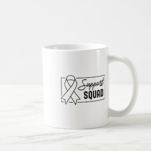Support Squad Orange Warrior Crps Awareness 1  Coffee Mug