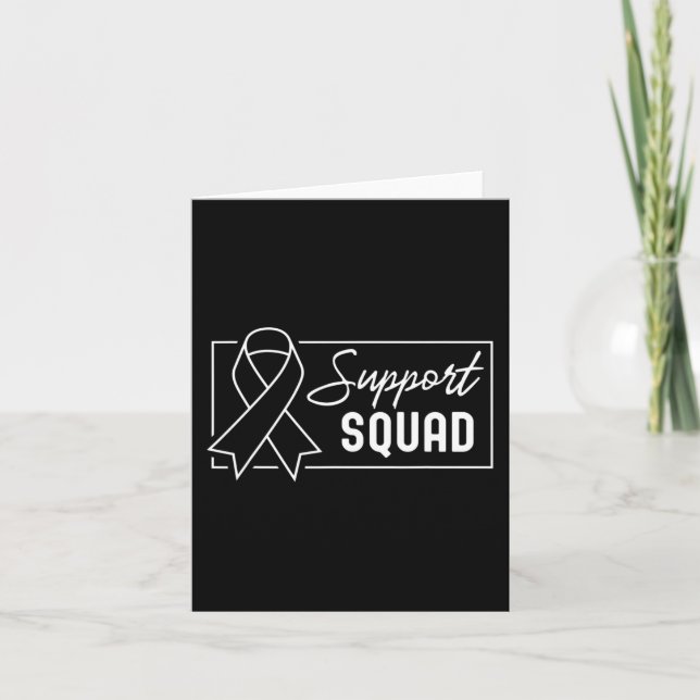 Support Squad Orange Warrior CRPS Awareness 2 Card (Front)