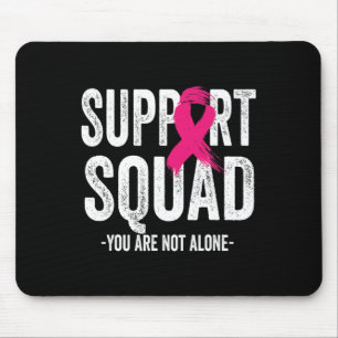 Support Squad Pink Ribbon Warrior Breast Cancer Aw Mouse Mat
