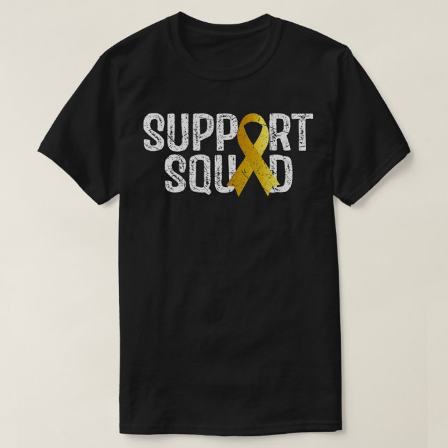 Support Squad Retinoblastoma Awareness  T-Shirt (Design Front)