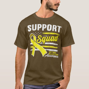 Support Squad Retinoblastoma Childhood Cancer Awar T-Shirt