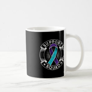 Support Squad Ribbon Suicide Prevention Awareness  Coffee Mug