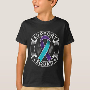 Support Squad Ribbon Suicide Prevention Awareness T-Shirt